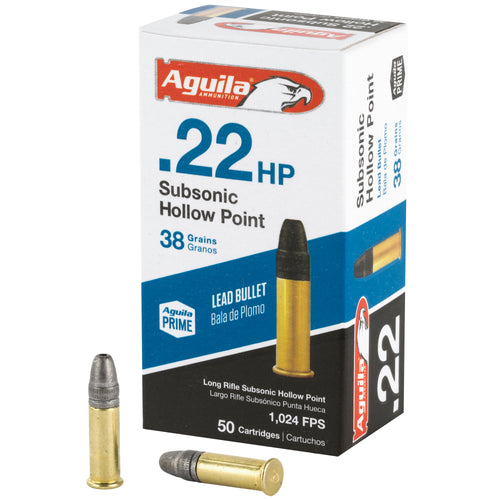 Aguila 22lr Sub Hv 38gr Hp 50-5000