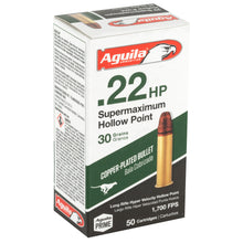 Load image into Gallery viewer, Aguila 22lr Supr Max 30gr Hp 50-5000