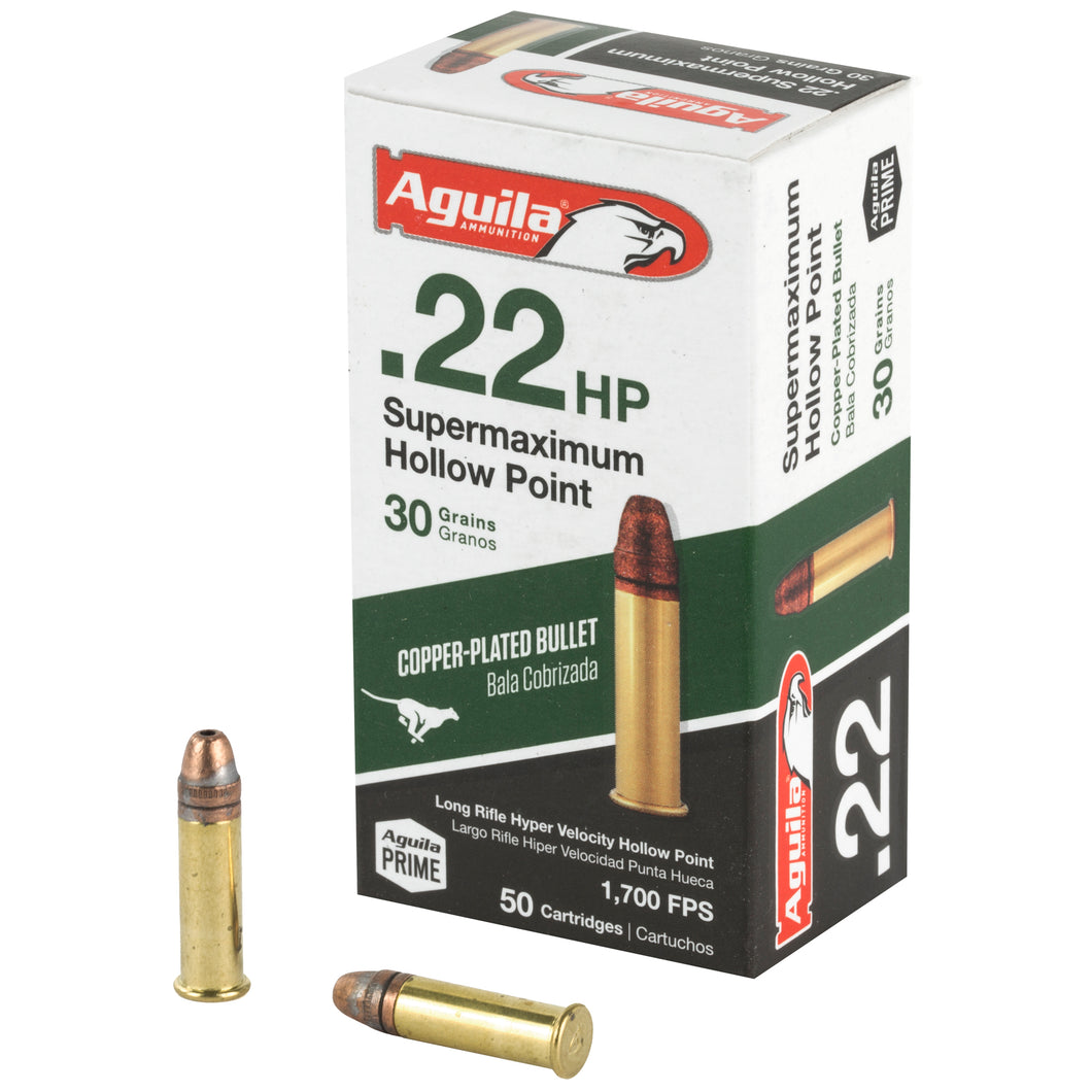Aguila 22lr Supr Max 30gr Hp 50-5000