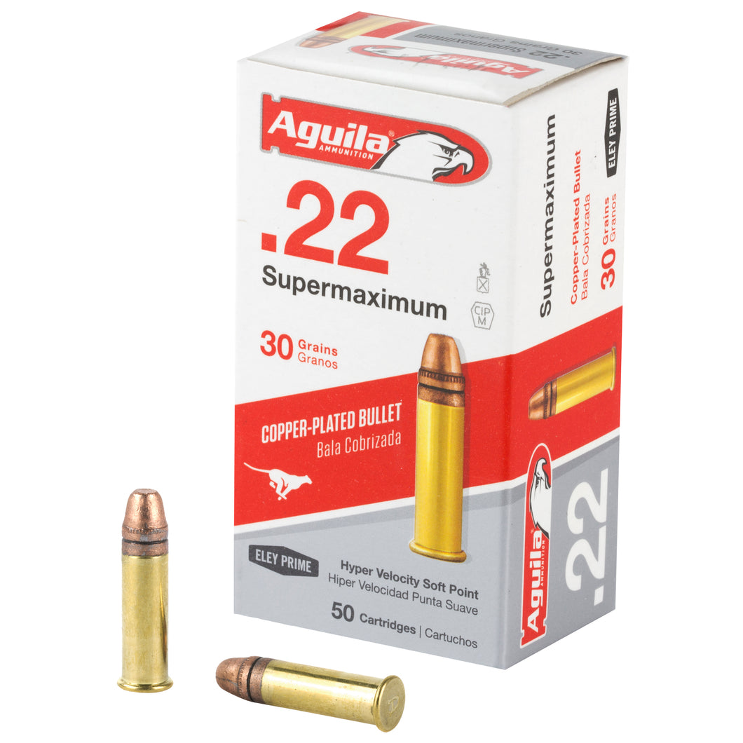Aguila 22lr Supermax Sp 30gr 50-5000