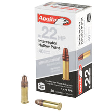 Load image into Gallery viewer, Aguila 22lr Intercpt 40gr Hp 50-5000