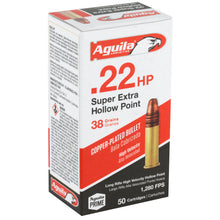 Load image into Gallery viewer, Aguila 22lr Hv 38gr Hp 50-5000
