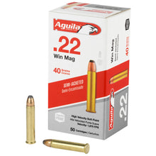 Load image into Gallery viewer, Aguila 22wmr 40gr Sp 50-1000