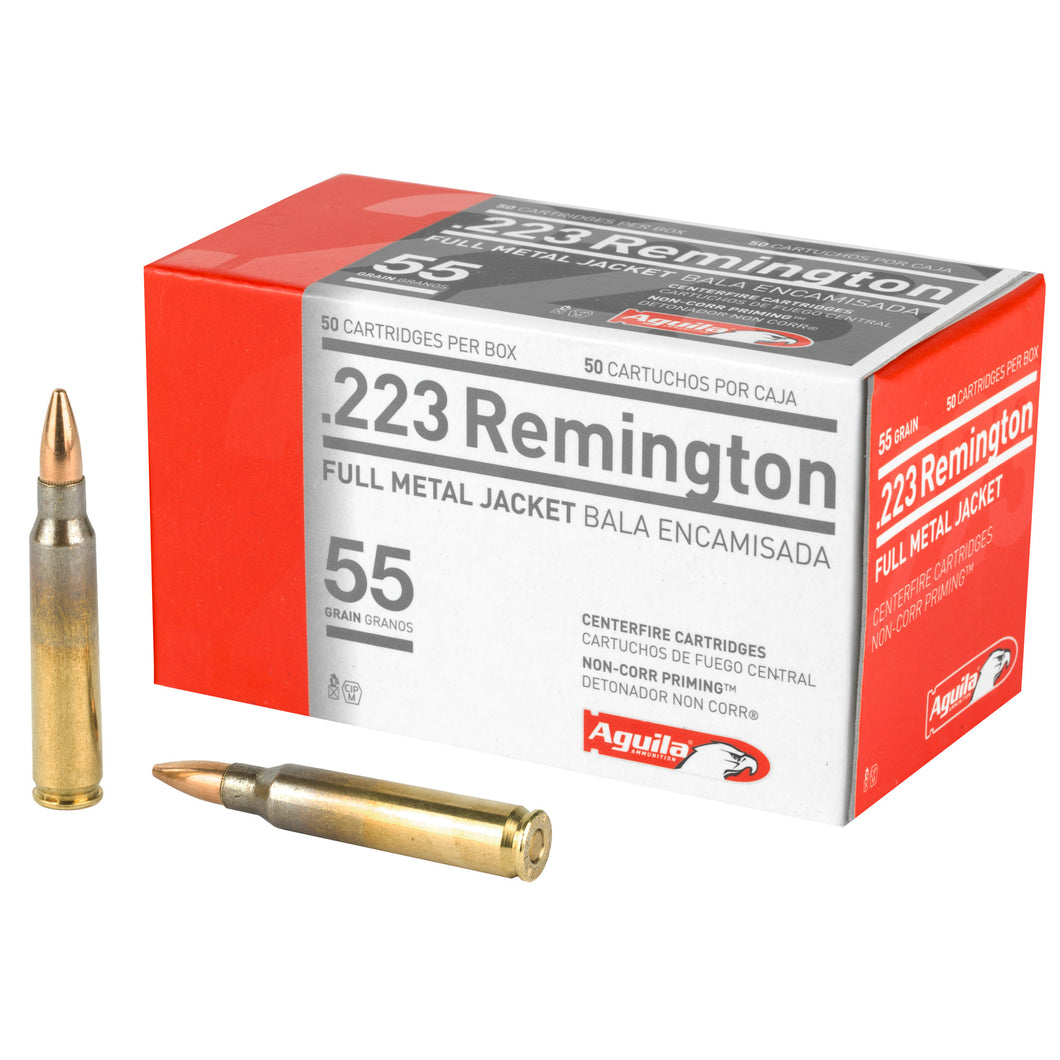Aguila 223rem 55gr Fmj 50-1000