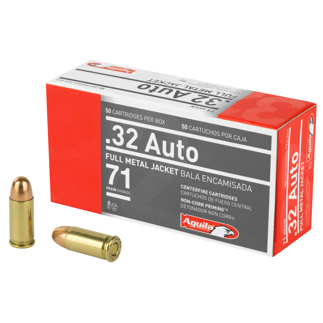 Aguila 32acp 71gr Fmj 50-1000
