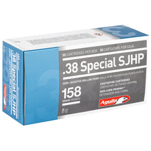 Load image into Gallery viewer, Aguila 38spl 158gr Sjhp 50-500