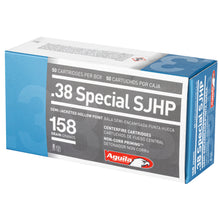 Load image into Gallery viewer, Aguila 38spl 158gr Sjhp 50-500