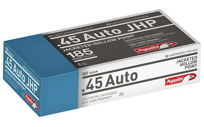 Aguila 45acp 185gr Jhp 50-500