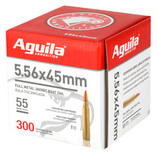 Load image into Gallery viewer, Aguila 556nato 55gr Fmjbt 300-1200