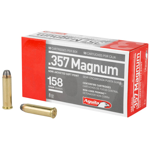 Aguila 357mag 158gr Sjsp 50-1000