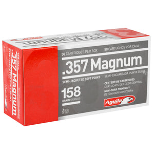 Aguila 357mag 158gr Sjsp 50-1000