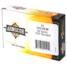 Load image into Gallery viewer, Armscor 223rem 62gr 20/1000