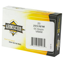 Load image into Gallery viewer, Armscor 223rem 55gr 20/1000