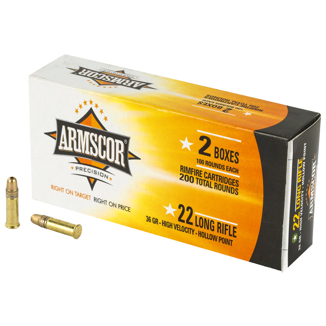 Armscor 22lr Hvhp 36gr 200-2200