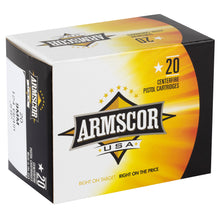 Load image into Gallery viewer, Armscor 9mm 124gr Jhp 20-500