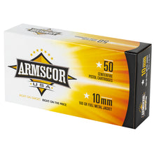 Load image into Gallery viewer, Armscor 10mm 180gr Fmj 50-1000