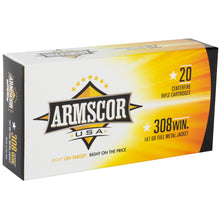 Load image into Gallery viewer, Armscor 147gr Fmj 20/200