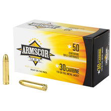 Load image into Gallery viewer, Armscor 30carb 110gr Fmj 50-1000