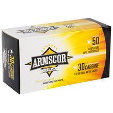 Load image into Gallery viewer, Armscor 30carb 110gr Fmj 50-1000
