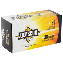 Load image into Gallery viewer, Armscor 38spl 158gr Fmj 50-1000