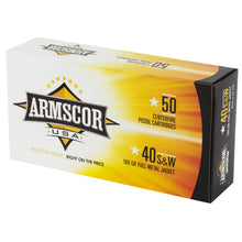 Load image into Gallery viewer, Armscor 40sw 180gr Fmj 50-1000
