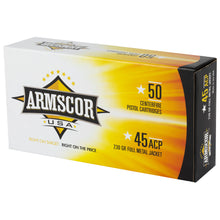 Load image into Gallery viewer, Armscor 45acp 230gr Fmj 50-1000