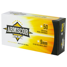 Load image into Gallery viewer, Armscor 9mm Fmj 50/1000