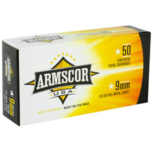 Load image into Gallery viewer, Armscor 9mm Fmj 50/1000