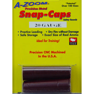 Azoom Snap Caps 20ga 2-pk