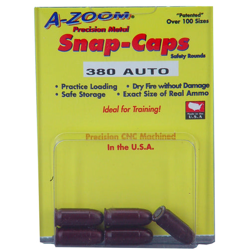 Azoom Snap Caps 380acp 5-pk