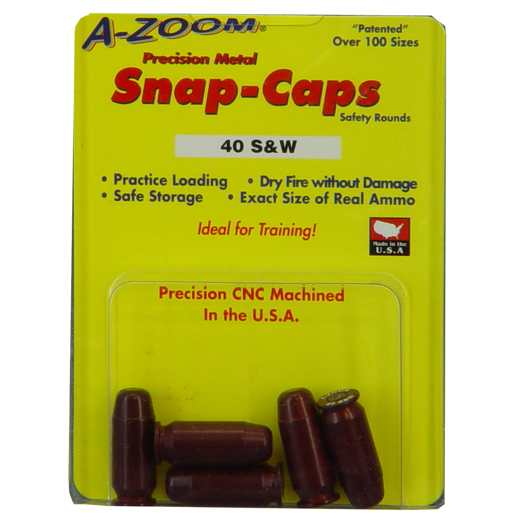 Azoom Snap Caps 40s&w 5-pk