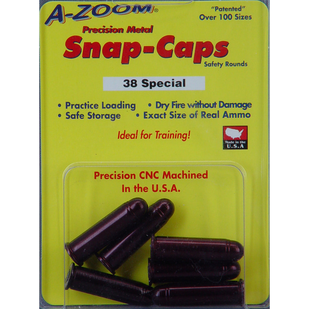 Azoom Snap Caps 38spl 6-pk