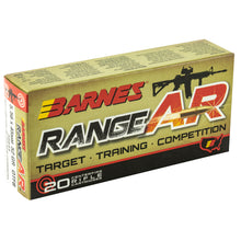 Load image into Gallery viewer, Barnes Range Ar 556nato 52gr 20-200