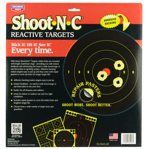 B-c Sht-n-c Rnd Bullseye Tgt Assort