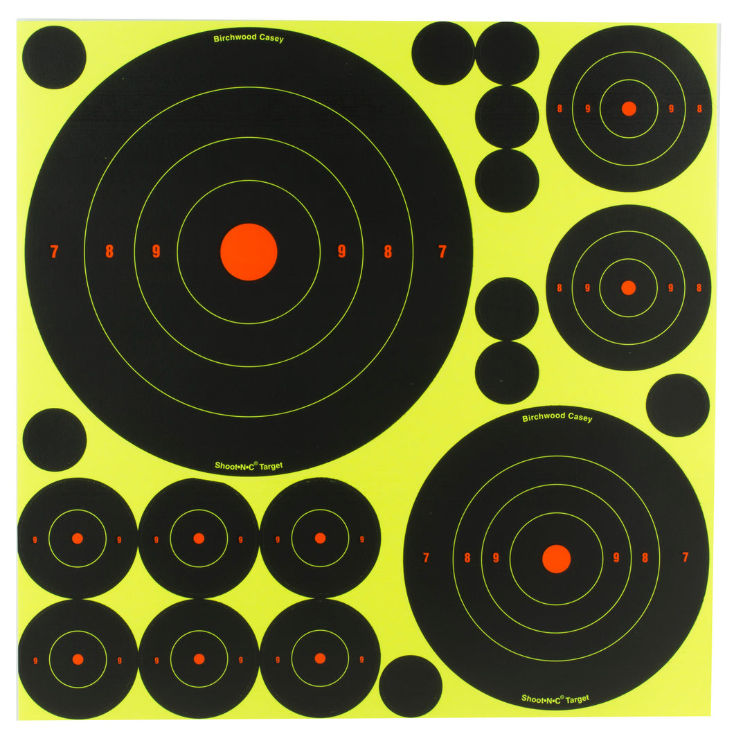 B-c Sht-n-c Rnd Bullseye Tgt Assort