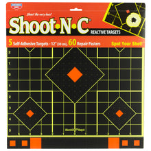 Load image into Gallery viewer, B-c Shootnc 12" Sight-in Trgt 5pk