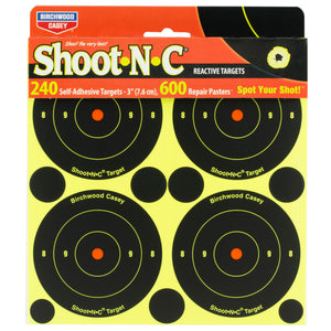 B-c Sht-n-c Rnd Bullseye Tgt 240-3