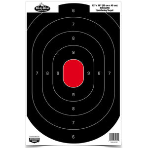B-c Dirty Bird Slhout Tgt 8-12x18