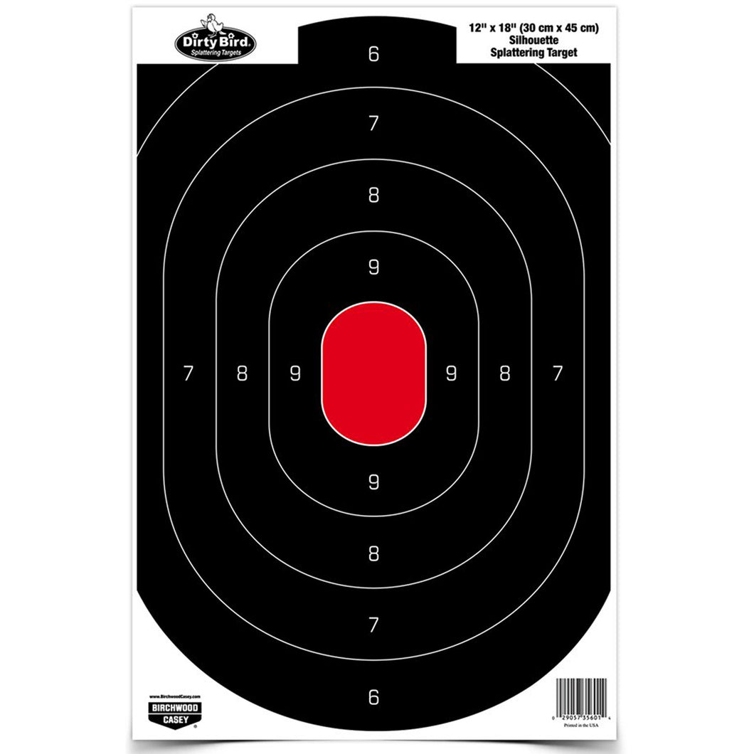 B-c Dirty Bird Slhout Tgt 8-12x18