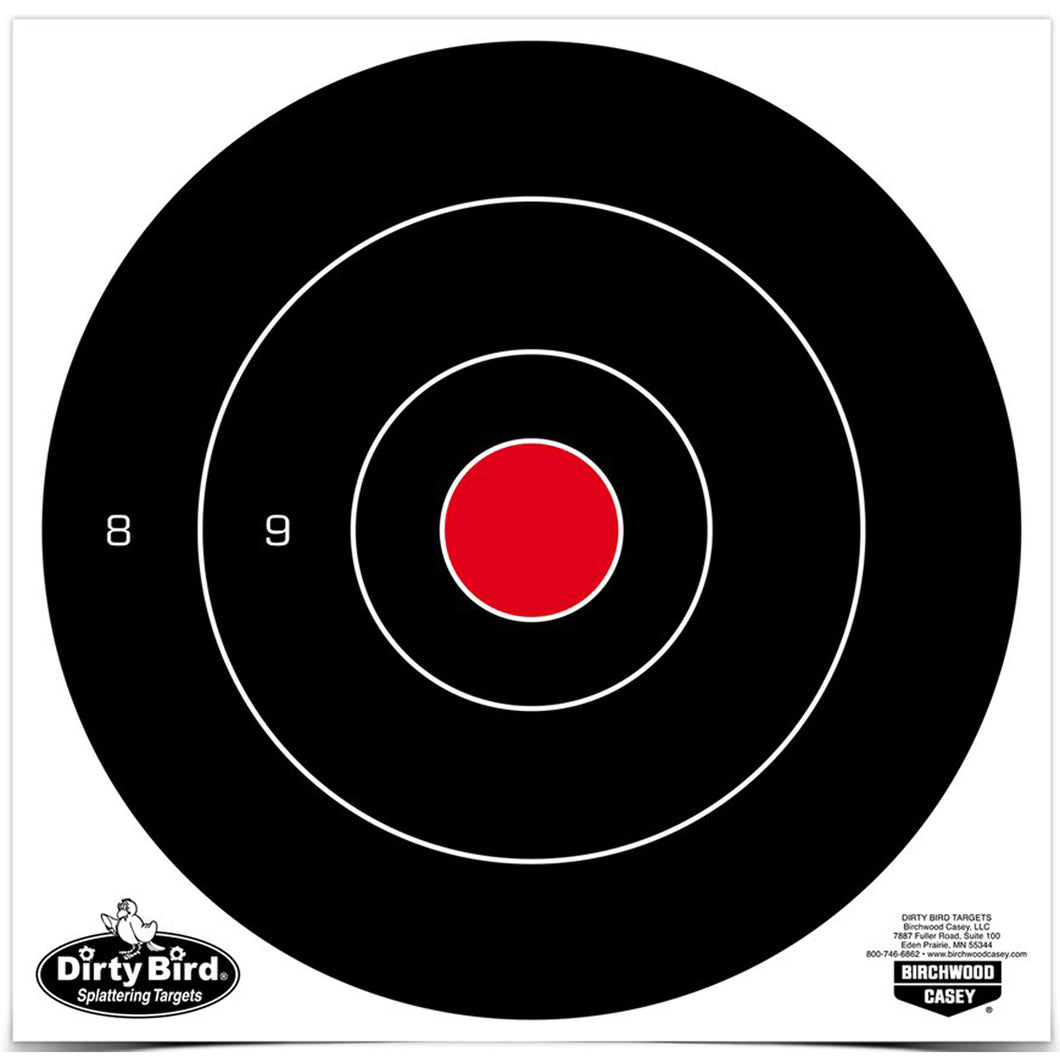 B-c Dirty Bird Rnd Blseye Tgt 25-8