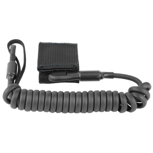 Bh Tact Pstl Lanyard Coil Blk