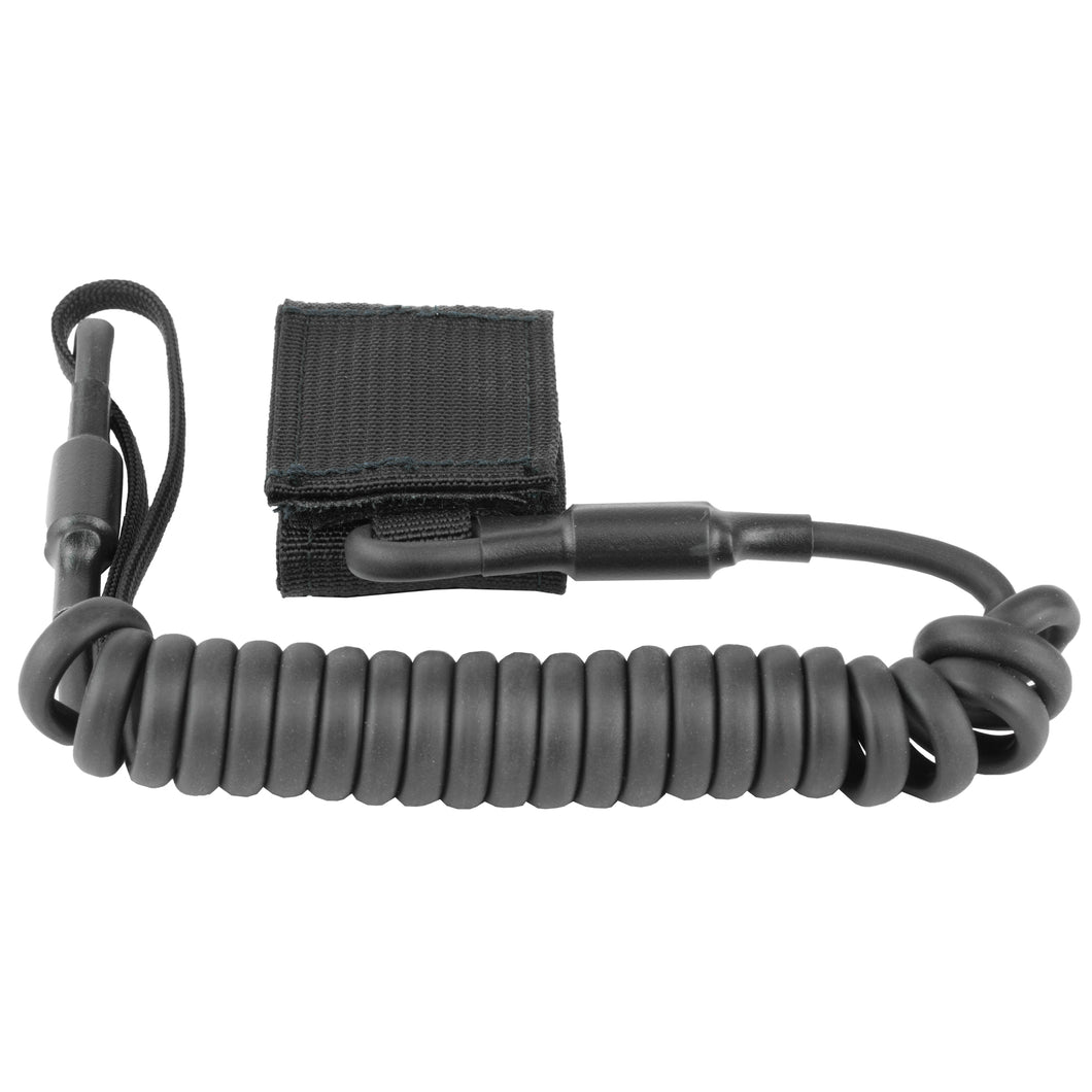 Bh Tact Pstl Lanyard Coil Blk