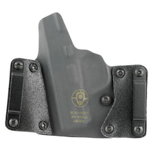 Load image into Gallery viewer, Blk Pnt Lthr Wing S&amp;w Shield Rh Blk