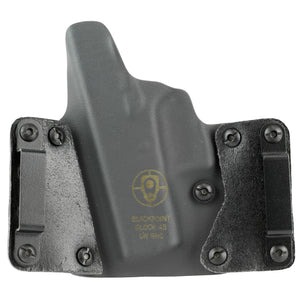 Blk Pnt Lthr Wing For Glk 43 Rh