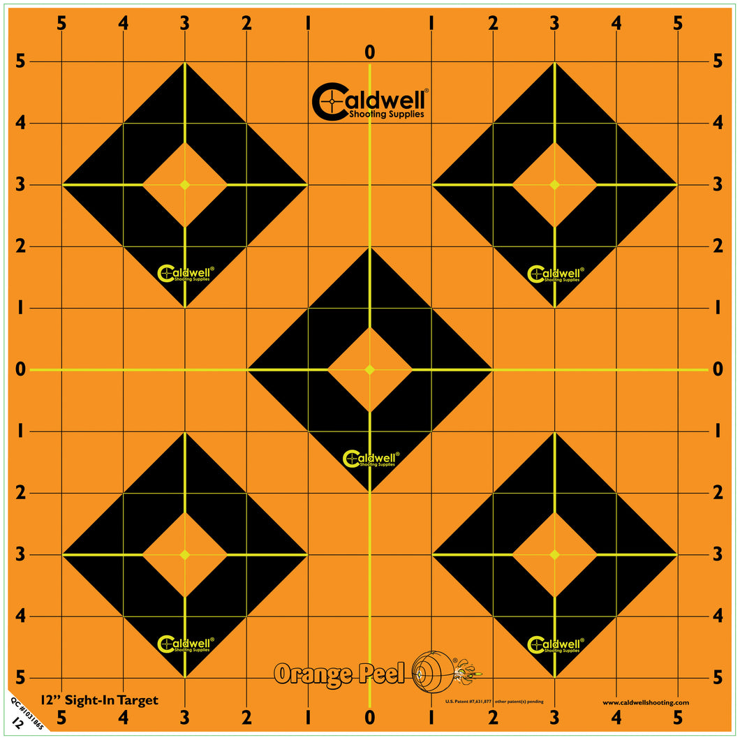 Caldwell Ornge Peel Sight-in 12
