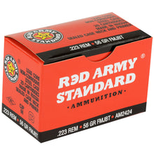 Load image into Gallery viewer, Cent Arms 223 56gr Fmj 20-1000