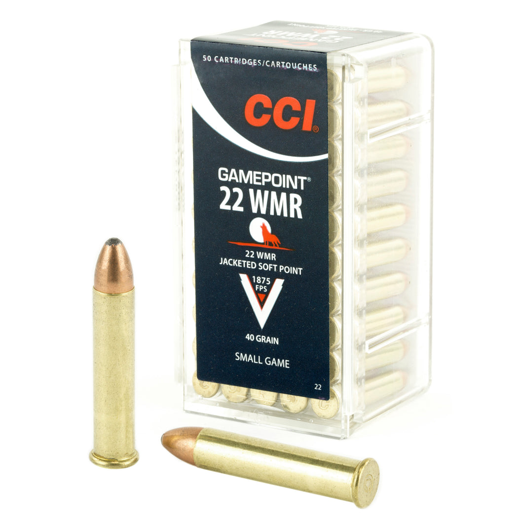 Cci 22wmr 40gr Gamepoint 50-2000