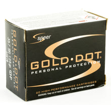 Load image into Gallery viewer, Spr Gold Dot 357sig 125gr Hp 20-500