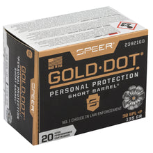 Load image into Gallery viewer, Spr Gold Dot 38s+p 135g Hp Sb 20-200