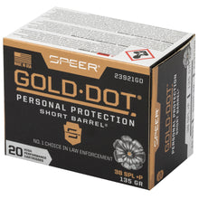 Load image into Gallery viewer, Spr Gold Dot 38s+p 135g Hp Sb 20-200